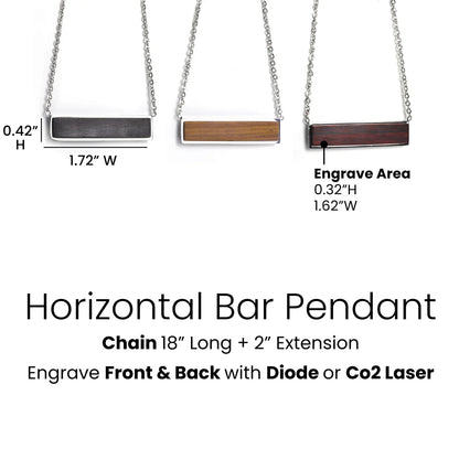 Wood Pendant Neckless