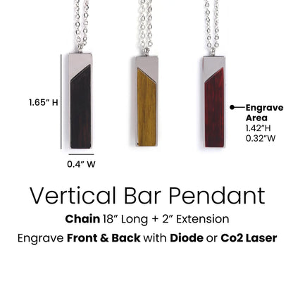 Wood Pendant Neckless