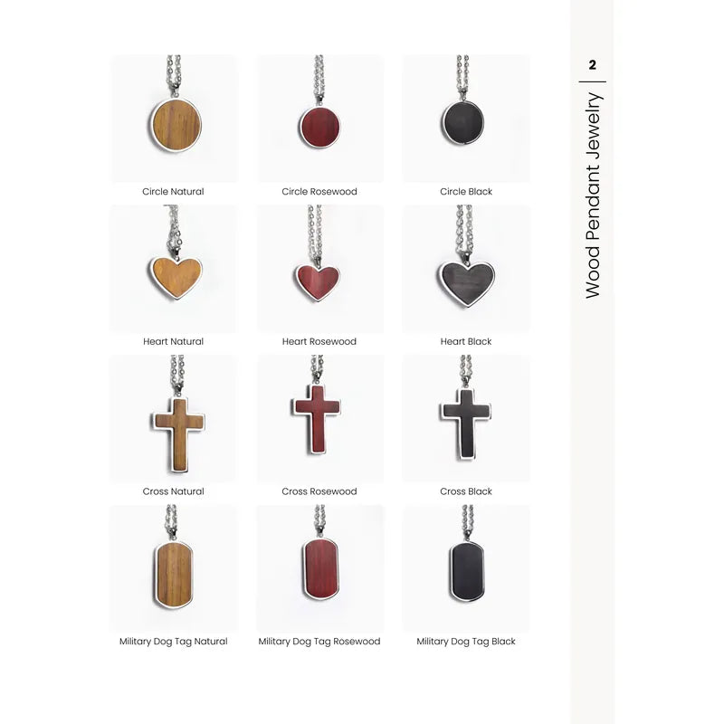 Wood Pendant Neckless