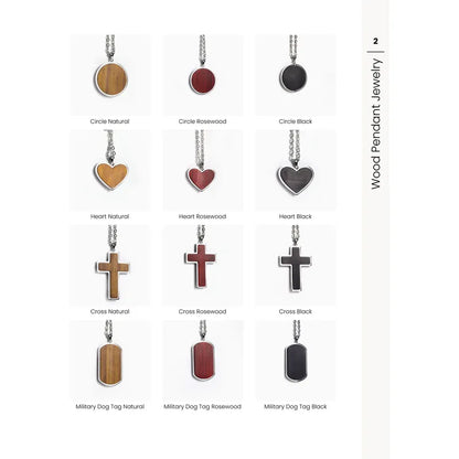 Wood Pendant Neckless